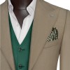 کت وشلوار یقه بلیزر  دودکمه دو چاک جیب رو ایتالیایی وول سیامد کد jolf 86