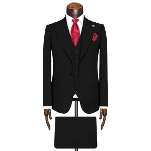 کت شلوار ژیله یقه بلیزر شاخدار تک دوکمه 2چاک التین سیامد