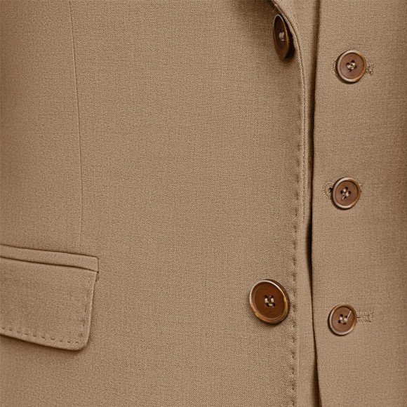 کت شلوار ژیله یقه بلیزر دوخت بانتو پارچه بزیاق سیامد