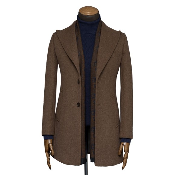 نیم پالتو فوتر یقه بلیزر پهن شاخ دار  سیامد E-401-8-26-1 siamod