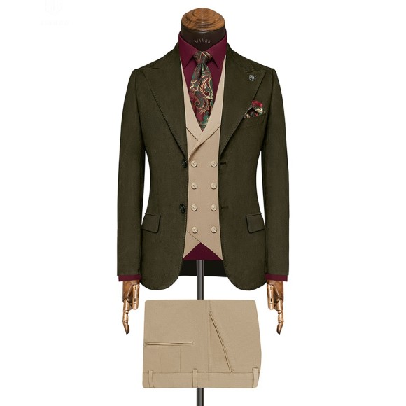 تک کت میکروجیر یقه بلیزر شاخدار سیامد H-10-10 Siamod