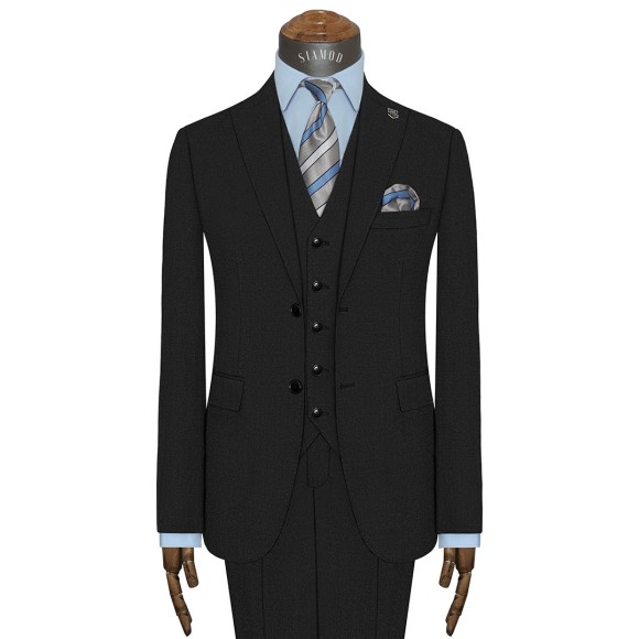 کت شلوار ژیله دودکمه دوچاک یقه بلیزر سیامد _ 403jolfa-part286