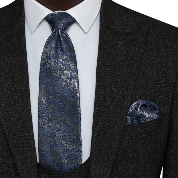 کت و شلوار و ژیله تک دکمه یقه بلیزر جودون ریز سیامد Siamod