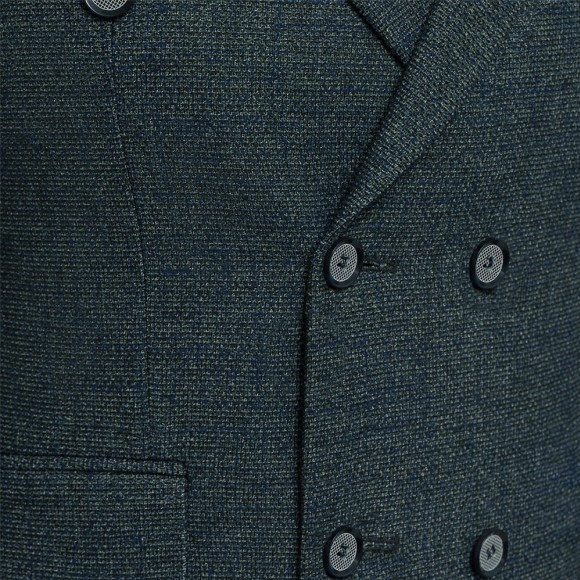 تک کت ۶ دکمه دبل برست یقه بلیزر Rips سیامد Siamod