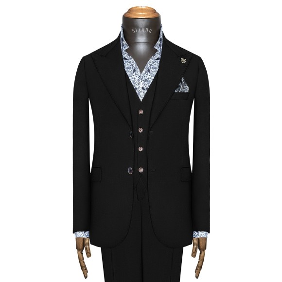 کت وشلوار ژیله دو دکمه دو چاک التین سیامد کد jolf10/08/402