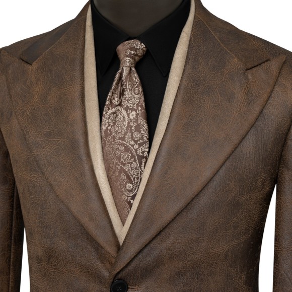 نیم پالتو ks یقه بلیزر شاخ دار سیامد E-401-9-12 siamod