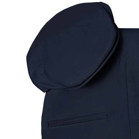 کت شلوار ژِیله کلاه دار کمبین طرح دیپلمات درشت پارچه آیرسکو سیامد کد S_T