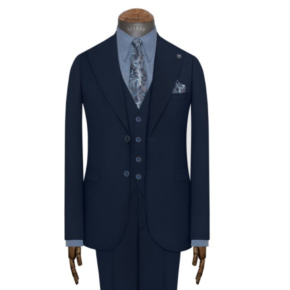 کت وشلوار ژیله دو دکمه دو چاک التین سیامد کد jolf10/08/402