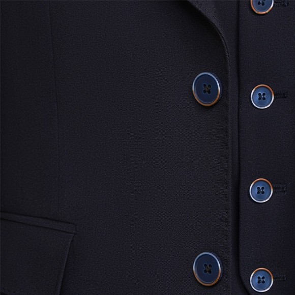 کت شلوار ژیله یقه بلیزر دوخت بانتو پارچه بزیاق سیامد