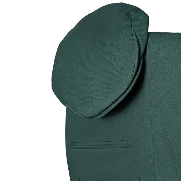 کت شلوار ژِیله کلاه دار کمبین طرح دیپلمات درشت پارچه آیرسکو سیامد کد S_T