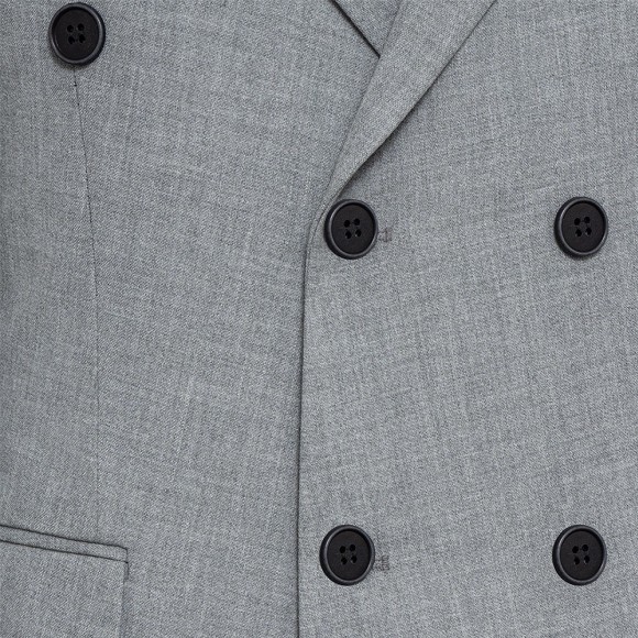 کت و شلوار ۶ دکمه دو چاک دبل برست یقه بلیزر پارچه بزیاق سیامد Siamod