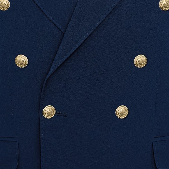 کت و شلوار یقه کنت دبل برست چهار دکمه پلی ویسکون لاکرا سیامد کد4/07/402JOL