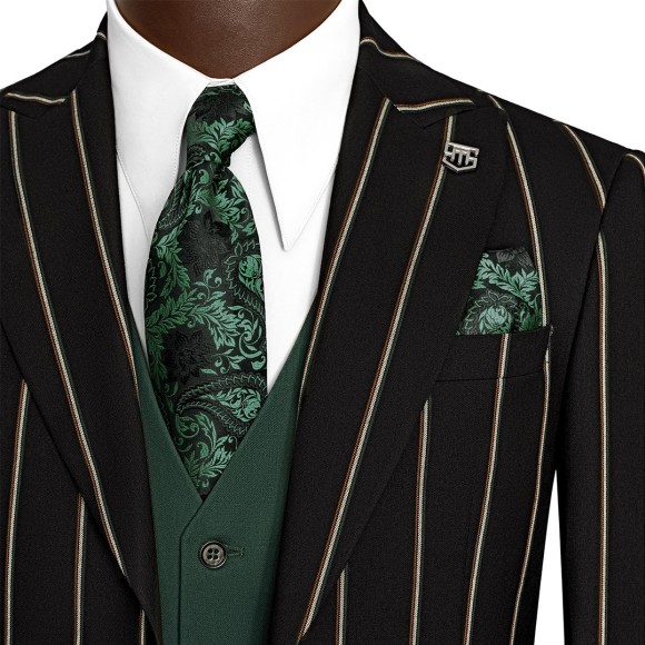 کت شلوار ژِیله کلاه دار کمبین طرح دیپلمات درشت پارچه آیرسکو سیامد کد S_T