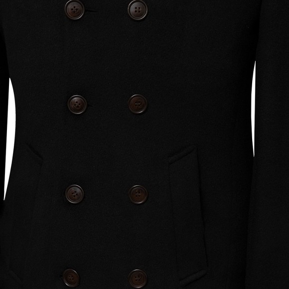 نیم پالتو هشت دکمه موهر یقه انگلیسی سیامد E-401-9-19 siamod