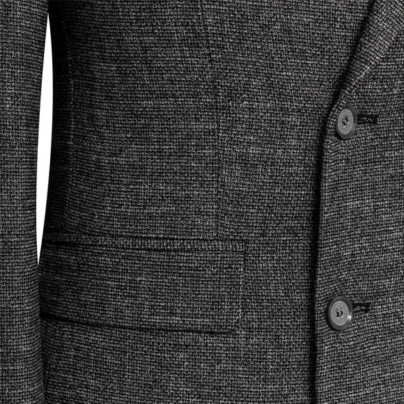 تک کت ۶ دکمه دبل برست یقه بلیزر Rips سیامد Siamod