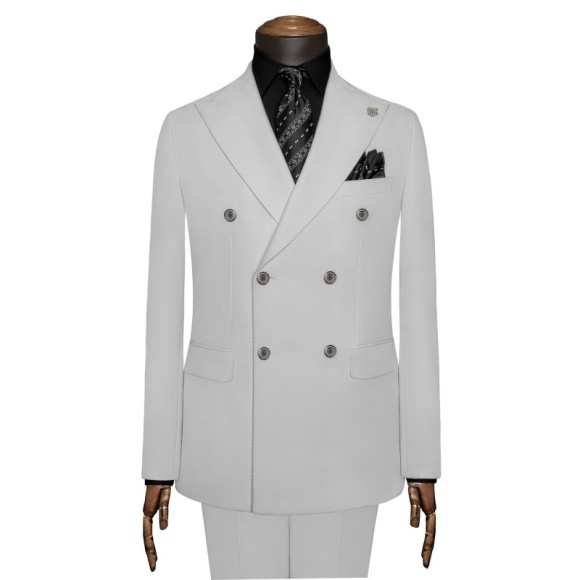 کت شلوار یقه کنت دبل برست 6دکمه کرونول سیامد کد_234golf