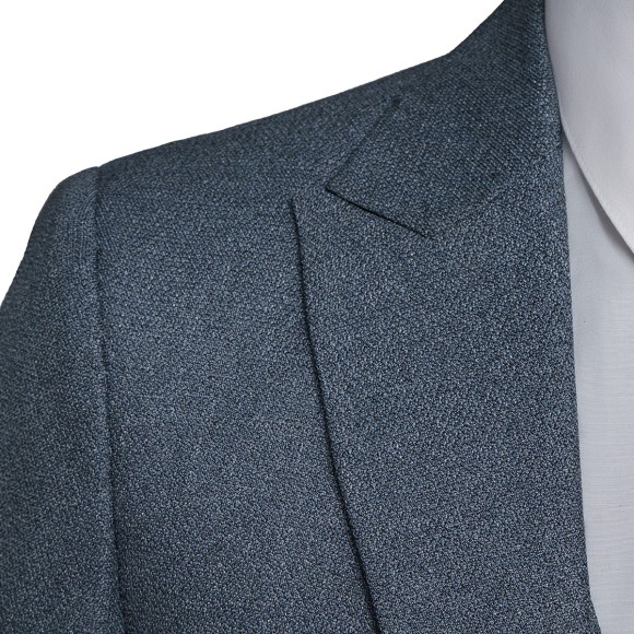 کت و شلوار و ژیله تک دکمه تک چاک یقه بلیزر جودون خاویاری سیامد Siamod