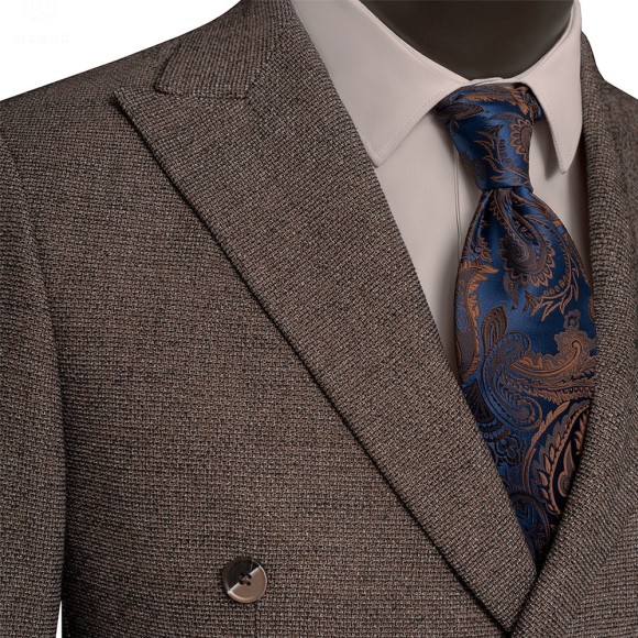 تک کت ۶ دکمه دبل برست یقه بلیزر Rips سیامد Siamod