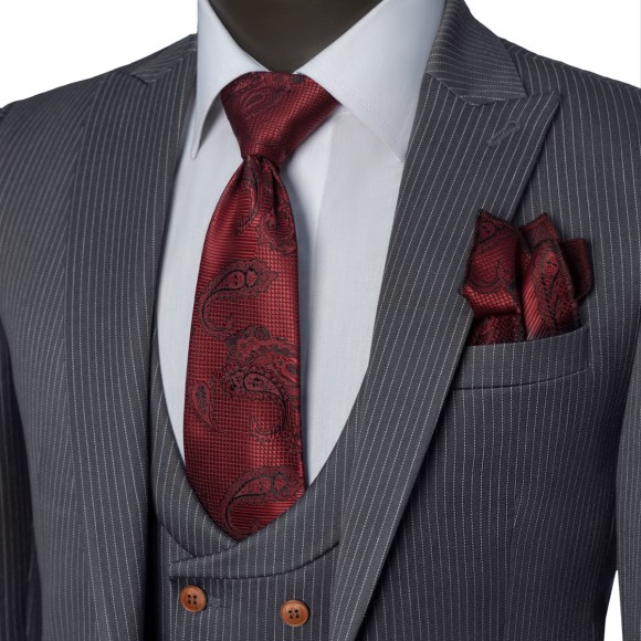 کت و شلوار و ژیله تک دکمه ژیله آرشال یقه بلیزر دیپلمات سفران گاندو Gando