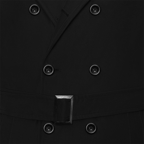 بارانی6دکمه سانتانا یقه دار سیامد siamod مدل 8-401-D