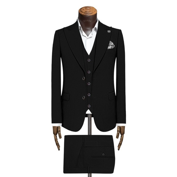 کت شلوار ژیله یقه بلیزر دوخت بانتو پارچه بزیاق سیامد