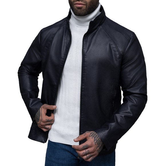 کاپشن چرم سایز بزرگ SUBAO مدل 58001