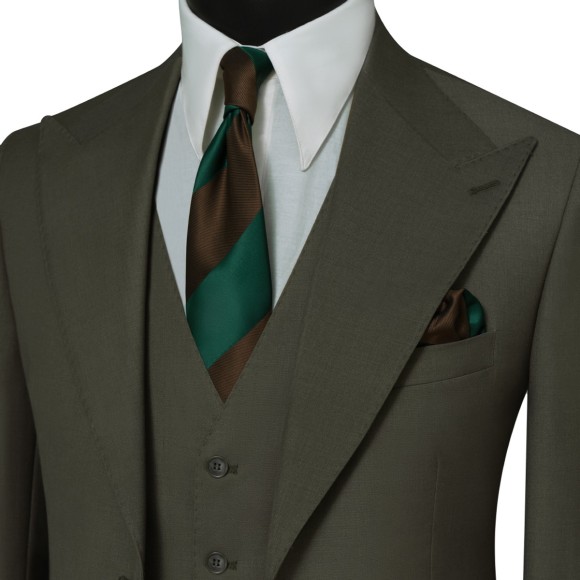 کت و شلوار و ژیله دو دکمه یقه بلیزر ۱۴ سانتی آلتین سیامد Siamod