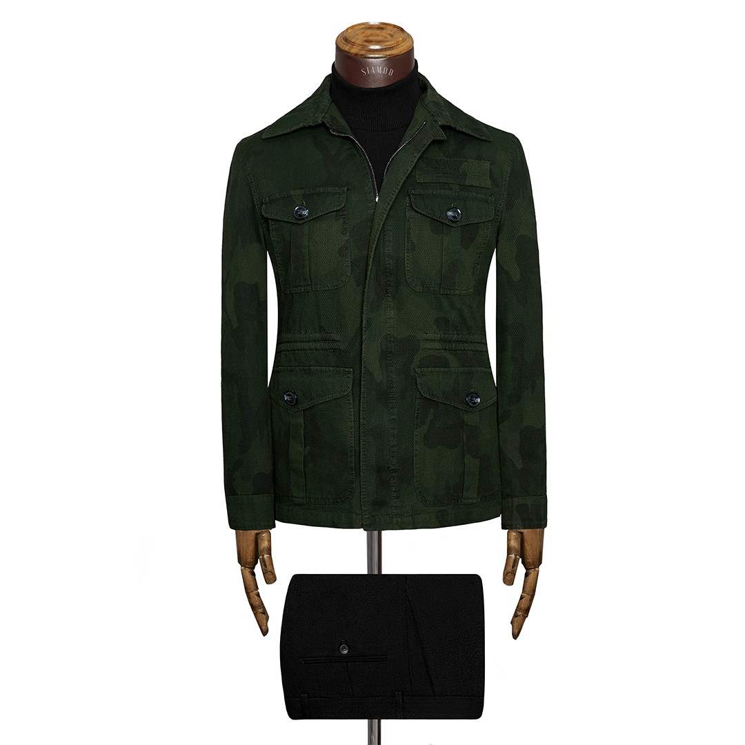 اورکت امریکایی طرح سافاری چیرکی سیامد کد5100S_T